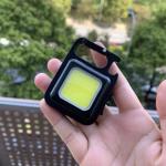 COB RECHARGABLE KEYCHAIN LIGHT