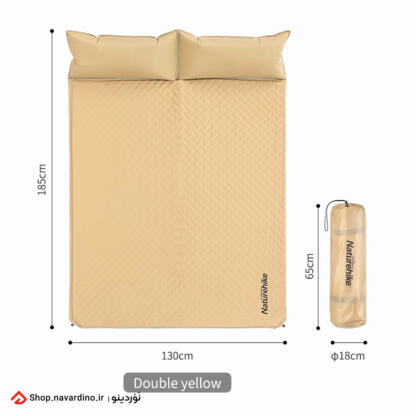 NATUREHIKE COUPLE INFLATABLE MAT WITH PILLOW