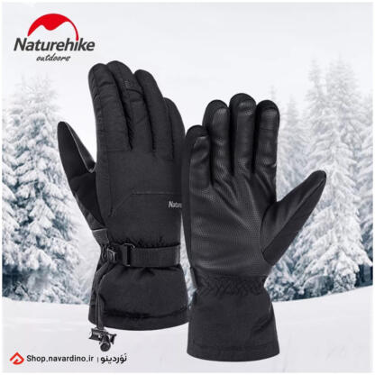 دستکش نیچرهایک مدل GL07 Waterproof Warm Down Gloves