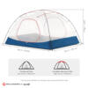 چادر Naturehike مدل CNK2300ZP024 دو نفره