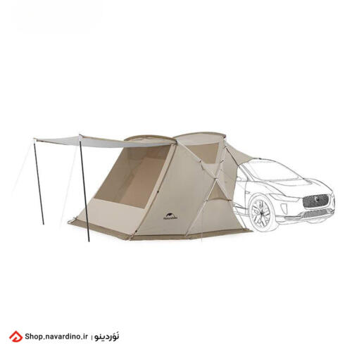 چادر کمپینگ Naturehike CNH22ZP014 Cloud Wild Car Side Tent