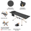 تخت فلزی تاشو KingCamp Folding Bed KC2140